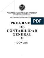 Contabilidad General V CON 219