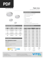 Plafon Circle Blanco 6W-12W-18W-24W Cod. 0116935....