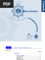 ACPO Manual of Guidance On Keeping The Peace