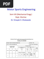 Motor Sports Unit-1