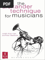 The Alexander Technique For Musicians (Judith Kleinman, Peter Buckoke) PDF