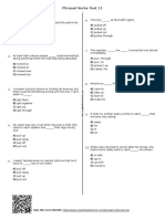 1694 - Phrasal Verbs Test 11