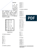 Potenciação Com Expoente Negativo