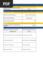 Matriz de Diseño Instruccional (Luis Miguel Córdova Soria)