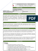 Plano de Curso - Futebol