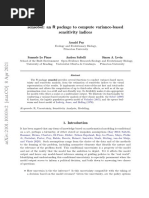 Sensobol: An R Package To Compute Variance-Based Sensitivity Indices