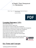 Logistics and Supply Chain Management 1A: Introduction