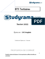 Corrige LVE Anglais BTS Tertiaires PDF