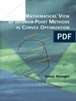 (MPS-SIAM series on optimization) James Renegar - A mathematical view of interior-point methods in convex optimization-Society for Industrial and Applied Mathematics _, Mathematical Programming Societ.pdf