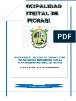 Proceso Cas #014 Jefe de La Division de Obras Publicas