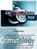 Basic Concepts of Criminology