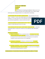 Measuring Job Satisfaction and Commitment Commonly Used Standard Inventories