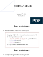 Unit12 Euclidean Space