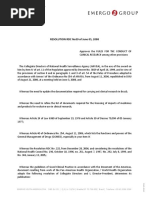 Brazil Resolution RDC No 39 5 Jun 2008