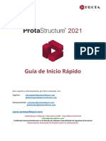 Guía de Inicio Rápido de ProtaStructure 2021 PDF