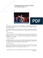 Atividade de Comparação Entre Textos (7ºano) : Leia Os Dois Textos Abaixo e Responda Às Questões 1 e 2