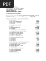 Taller Estados Financieros