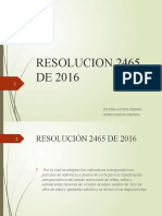 Res. 2465 de 2026