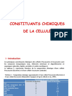 BC-Constituants Chimiques de La Cellule