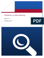 Guidance On Data Sharing en