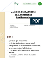 Le Siècle Des Lumières Et La Conscience Intellectuelle