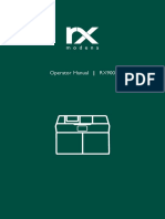 RX Modena Operator Manual