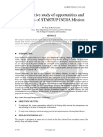 A Descriptive Study of Opportunities and Challenges of STARTUP INDIA Mission 1440