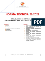 NT-28 2022 - Gas Liquefeito de Petroleo - Parte 1 - Manipulacao Utilizacao e Central de GLP PDF