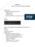 Assignment Java