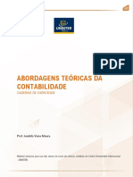 Abordagens Teoricas Da Contabilidade Caderno de Exercicios