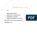 Chapter 1 The Indian Contract Act, 1872