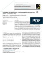 Experimental and Numerical Study of Flow Over A Broad