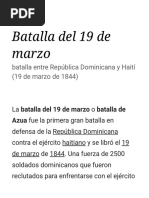 Batalla Del 19 de Marzo - Wikipedia, La Enciclopedia Libre PDF