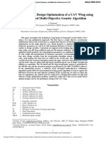 Multidisciplinary Design Optimization of A UAV Wing Using Kriging