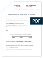 Presente Perfecto (Part 3) - Just, Already, Yet, For y Since - PDF Descargar Libre