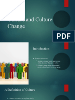 Jan30 - Culture and Culture Change