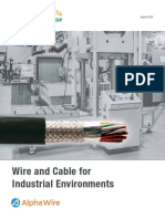 Wire and Cable For Industrial Environment