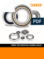 Deep Groove Ball Bearing Catalog - 10857