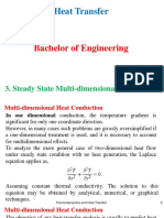 Steady State Multi-Dimensional Conduction