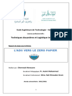 L'Adii Vers Le Zero Papier: Techniques Douanières Et Logistique International