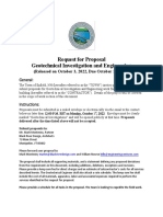 Final Geotechnical Investigation and Engineering RFP 2022 PDF