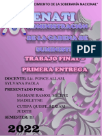 Segunda Entrega - Trabajo Final