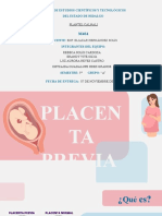 Exposición de Placenta Previa