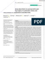 Pediatric Anesthesia - 2021 - Luo - Effects of Erector Spinae Plane Block On Postoperative Pain in Children Undergoing