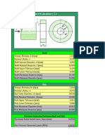 Press Fit Pressure Calculator