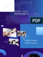 Purple Futuristic Pitch Deck Presentation