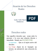 Clasificacion Derechos Reales