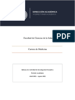 Informe de Actividad de Investigación Formativa