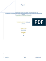 Reporte de Calificación de Diseño Del Tanque de Mezclado