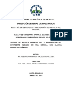 Dirección General de Posgrados: Universidad Tecnológica Equinoccial